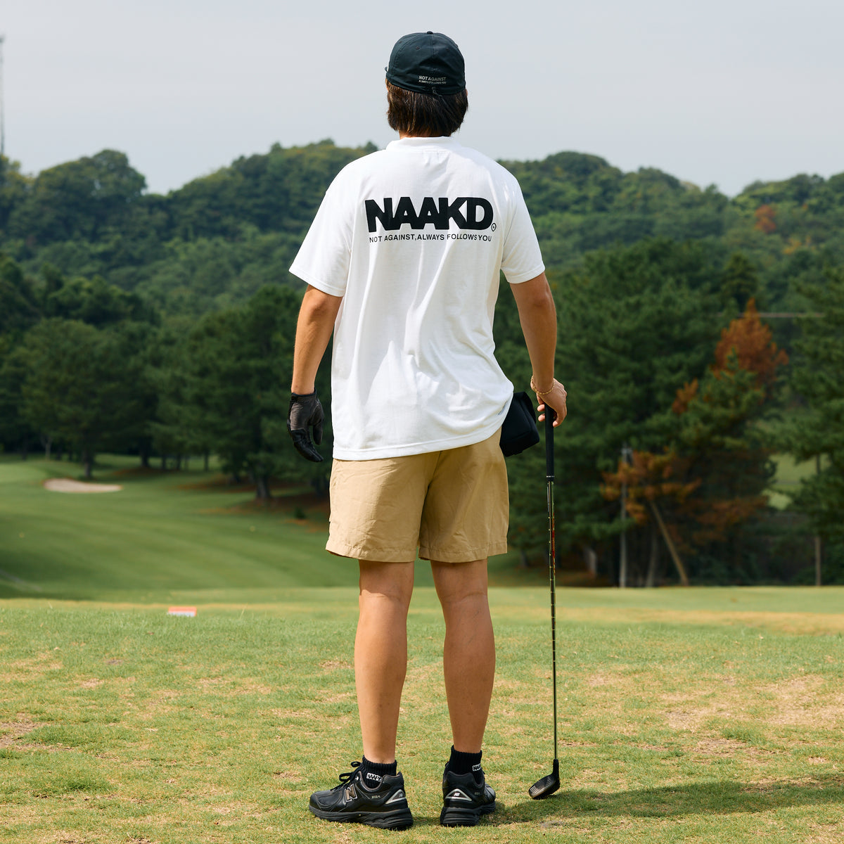 NAKED GOLF® / NAAFY® S/S MOCKNECK