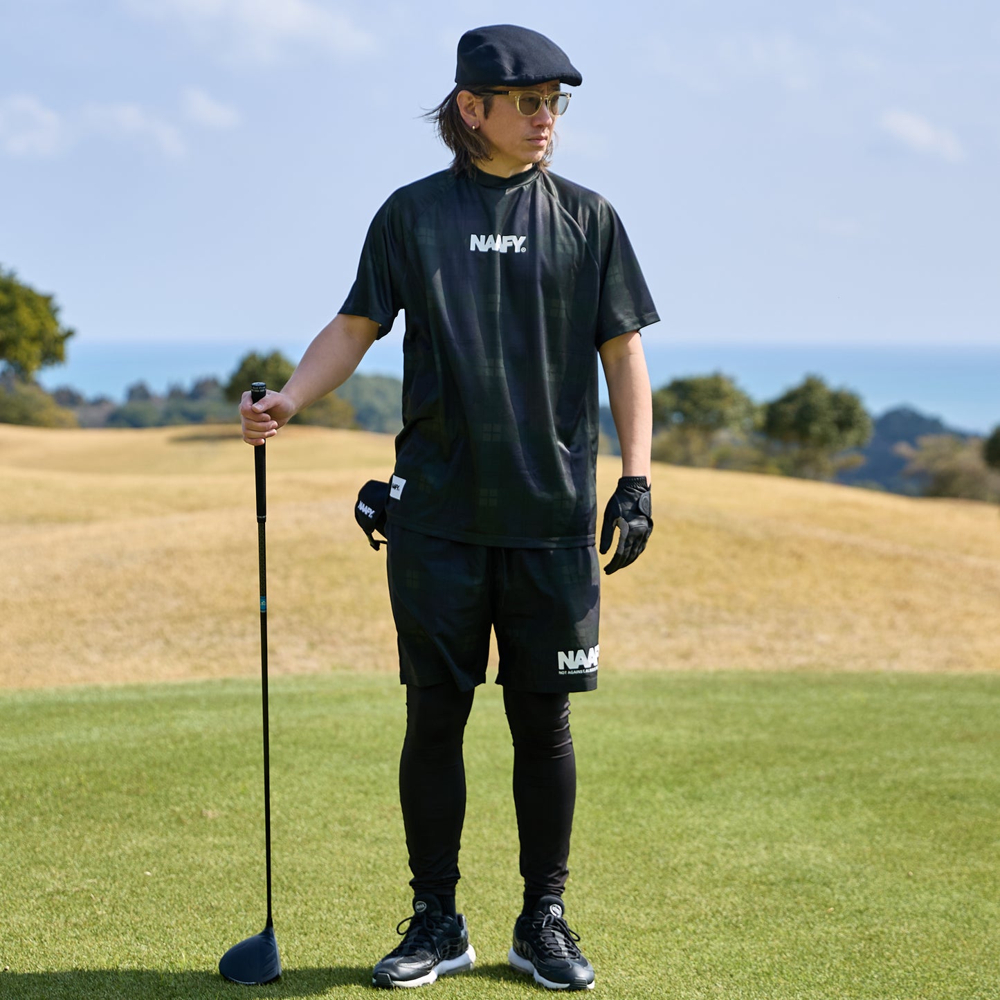 BLACK WATCH S/S MOCKNECK