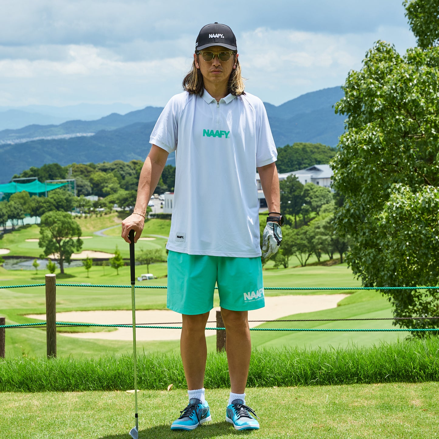 NYLON SHORTS 2 - GREEN