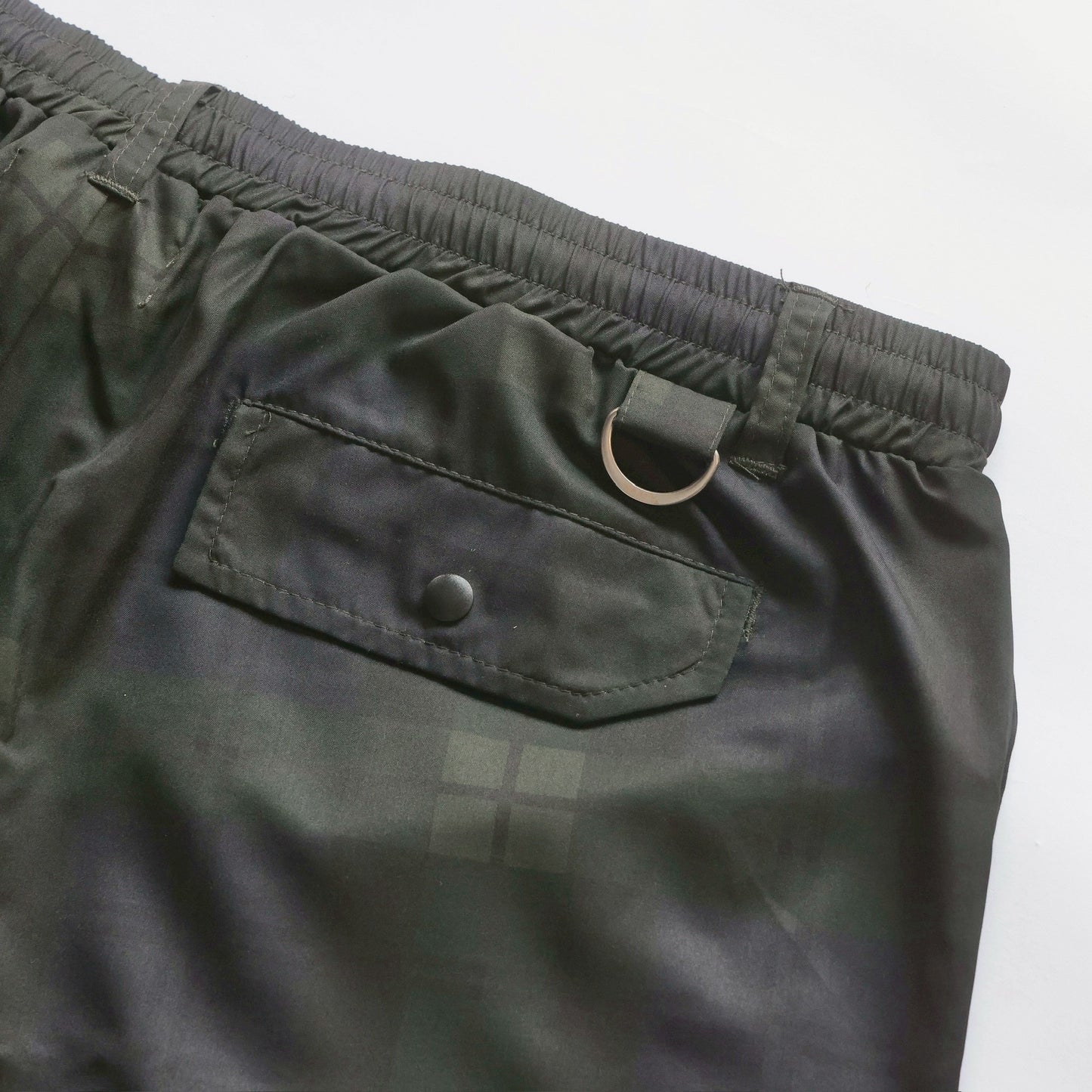 BLACK WATCH NYLON SHORTS