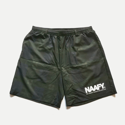 BLACK WATCH NYLON SHORTS