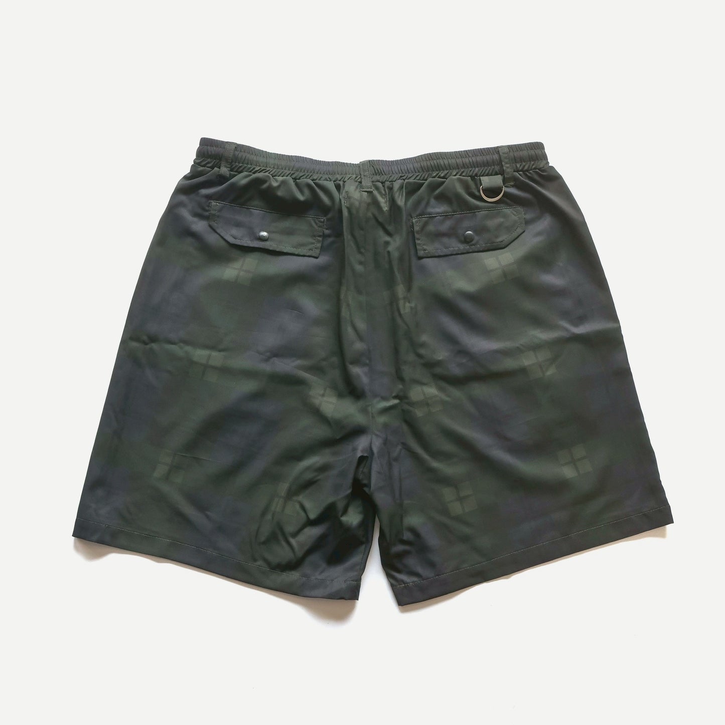 BLACK WATCH NYLON SHORTS