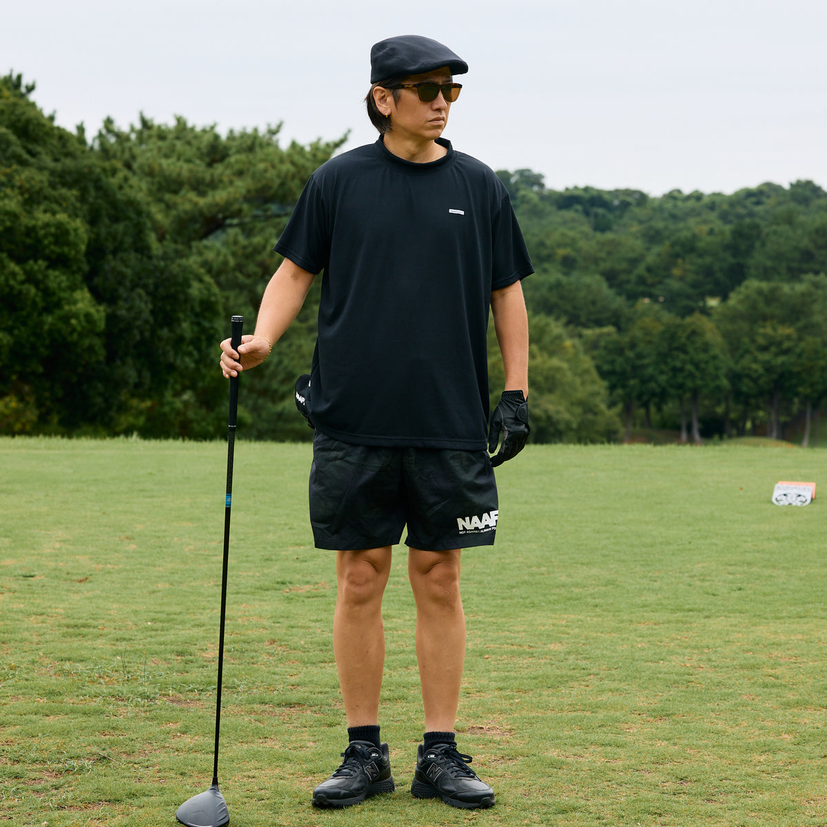 NAKED GOLF® / NAAFY® S/S MOCKNECK