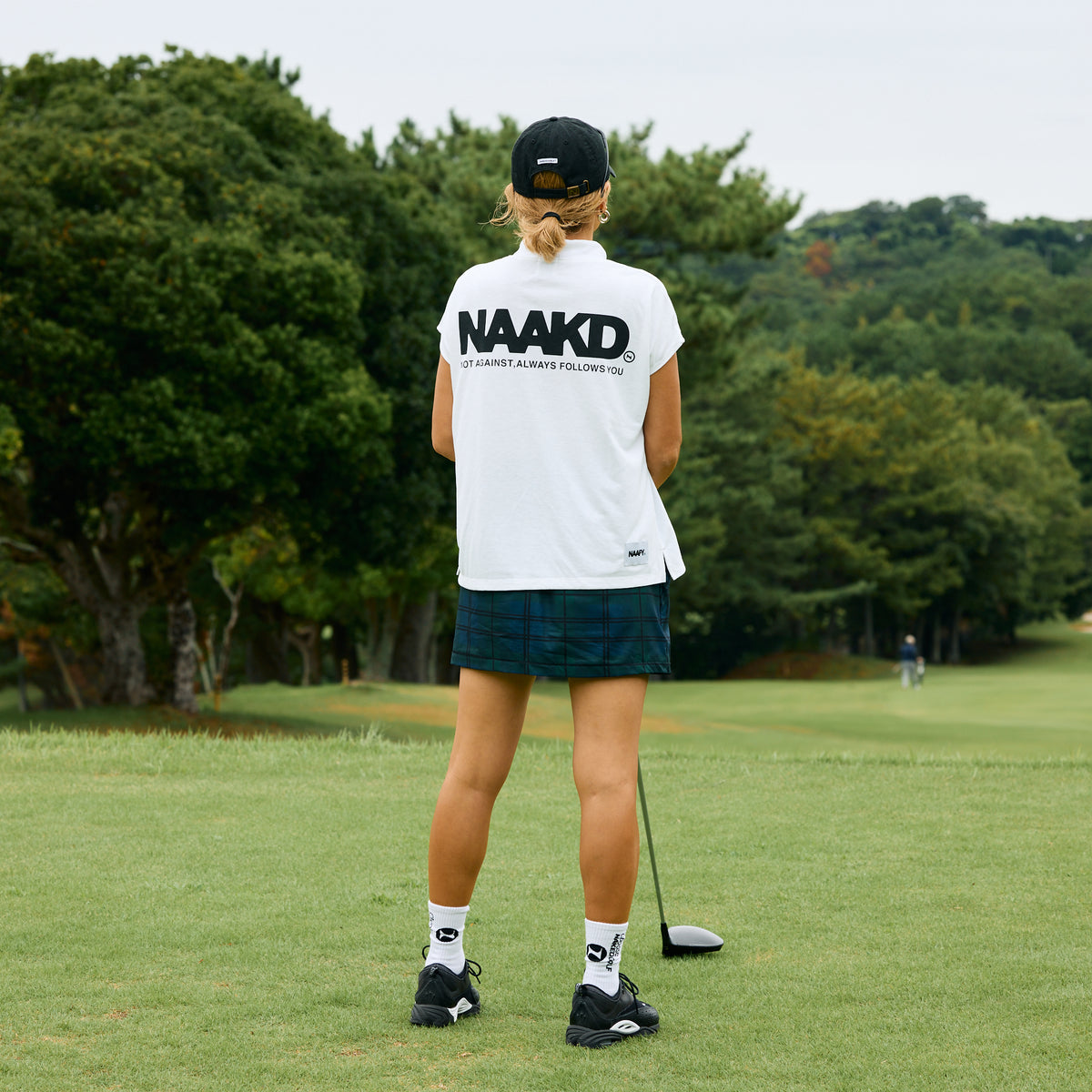 NAKED GOLF® / NAAFY® SLEEVELESS MOCKNECK