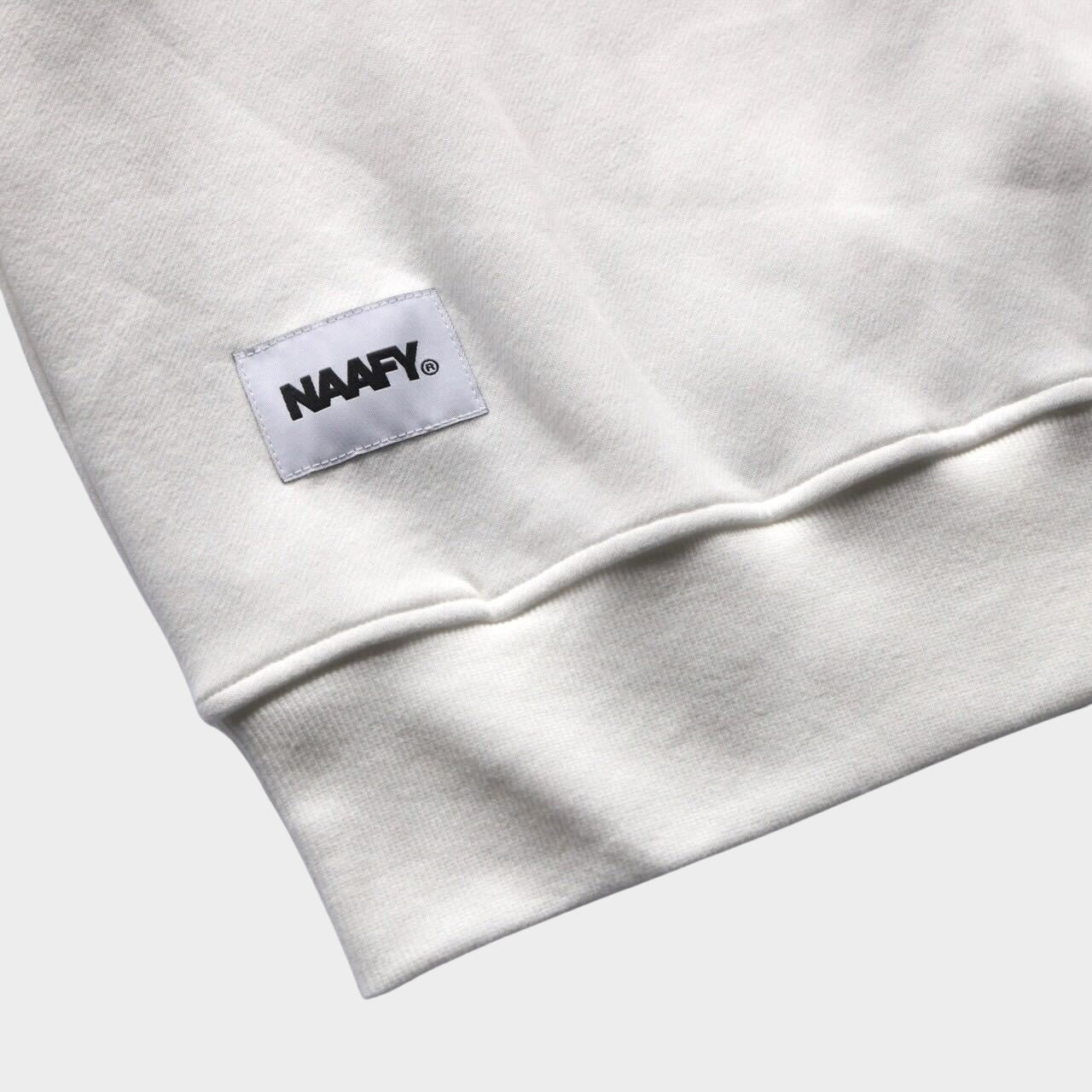 LOGO CREW SWEAT - WHITE