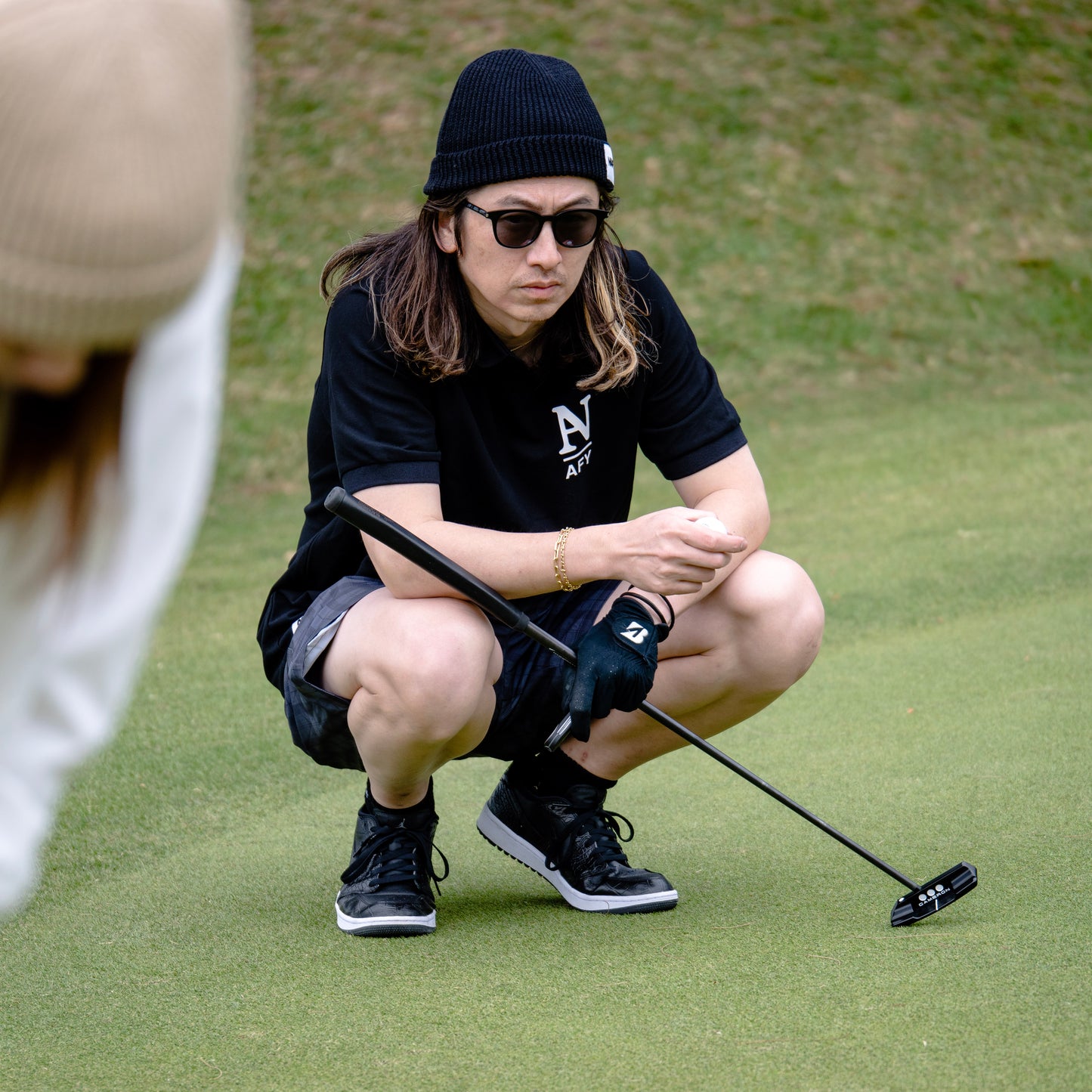 "NAFY" S/S POLO - WHITE
